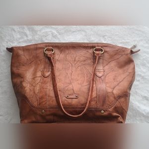 Frye campus zip tote